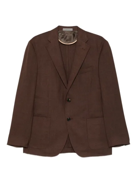 Corneliani patch-pocket two-button blazer 