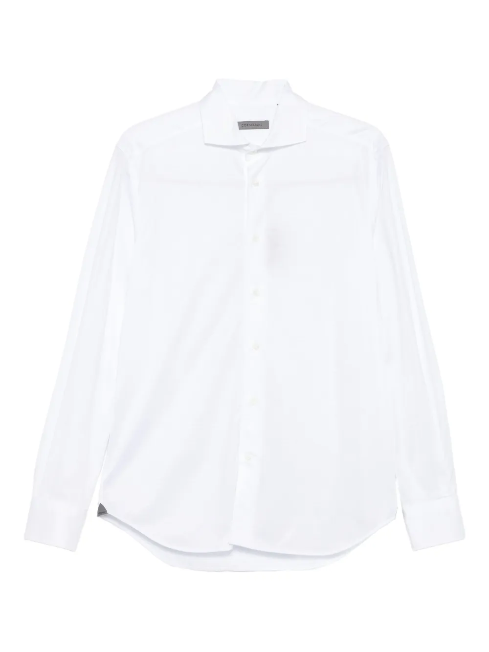 Corneliani long-sleeve buttoned-up shirt | White | Image 1