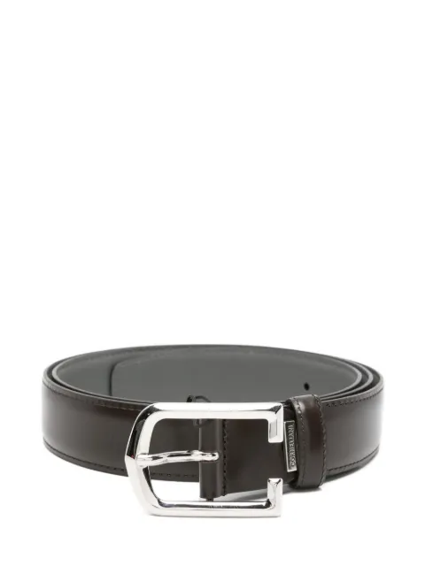 Corneliani leather belt 