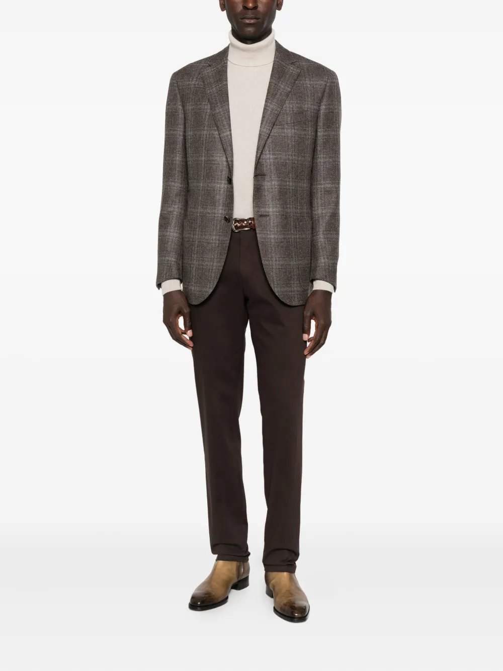 Corneliani checked two-button blazer | Blazers | Image 2