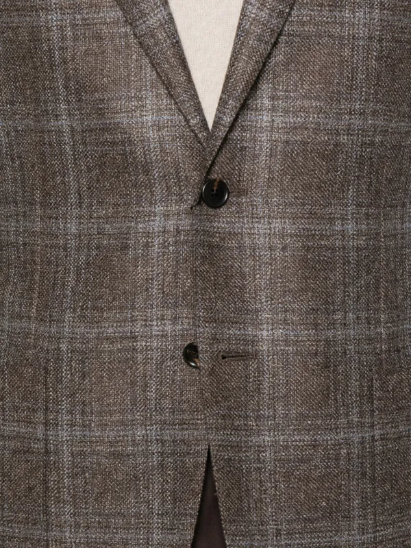 コルネリアーニ　チェック柄ジャケット　美品 コルネリアーニ チェック柄ジャケット 美品 Corneliani チェック