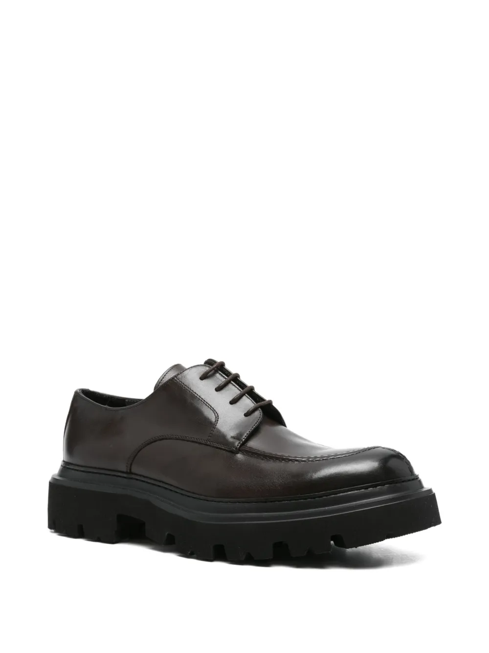 Corneliani Derby veterschoenen Bruin