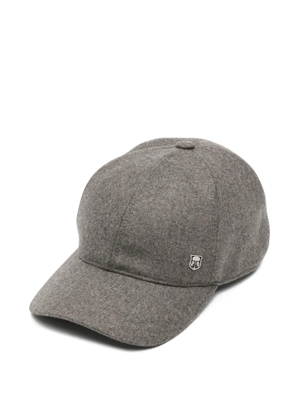Corneliani logo-motif baseball cap | Grey | Image 1