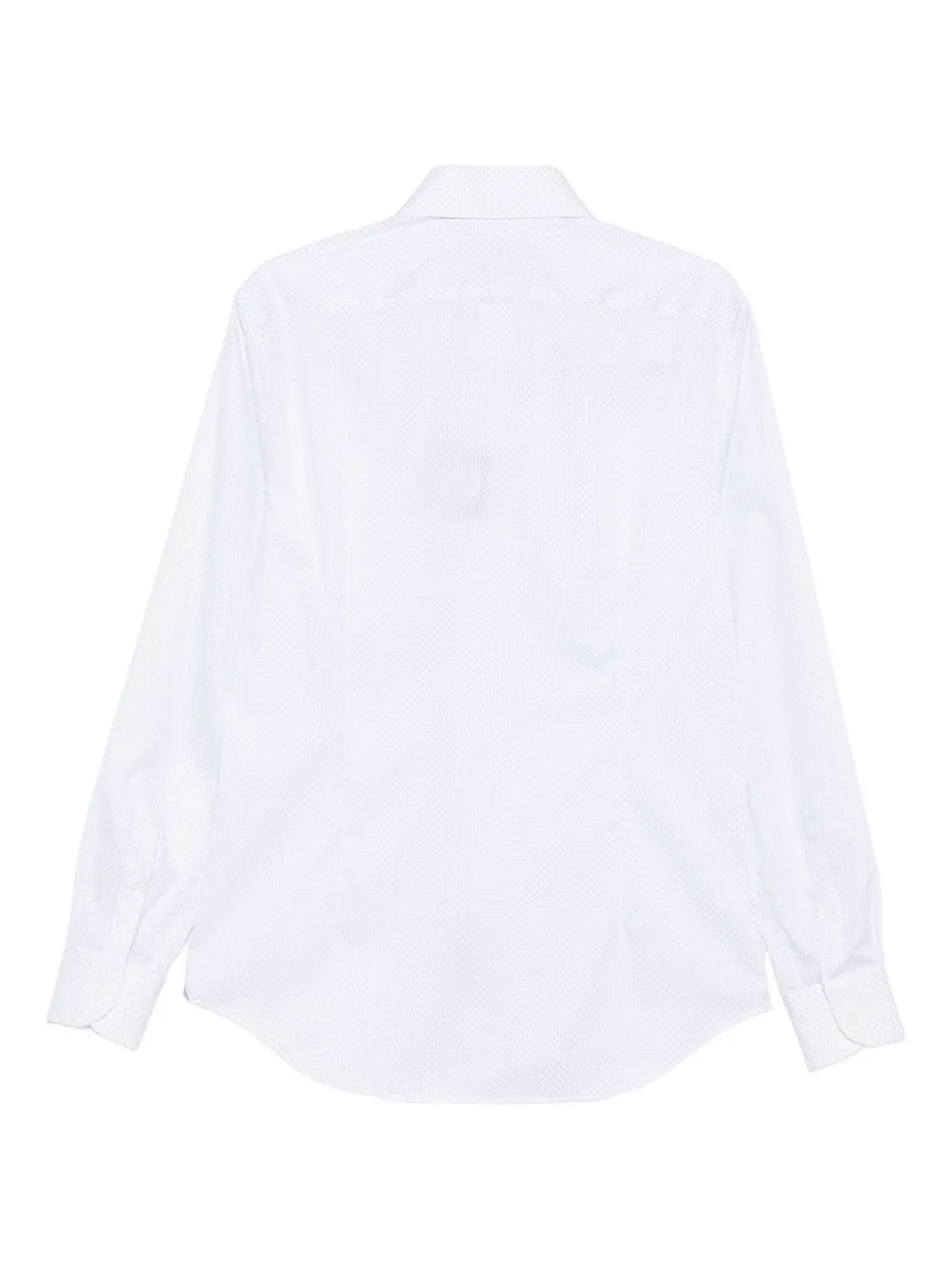 Corneliani Overhemd met stippen - Wit