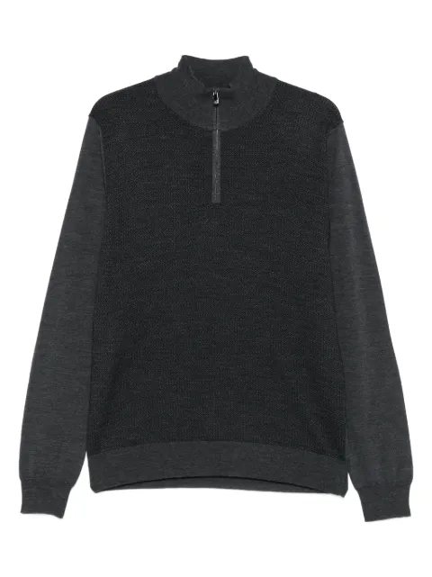 Corneliani zip-front sweater