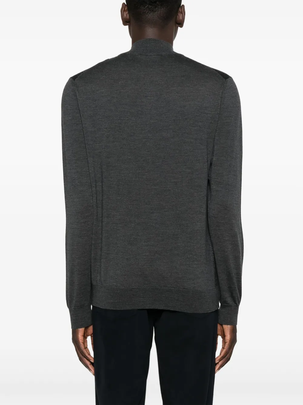 Corneliani Trui met rits Grijs