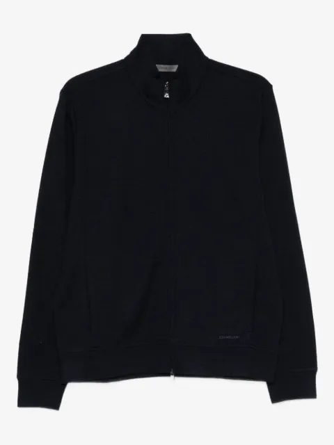 Corneliani zip-front knitted cardigan