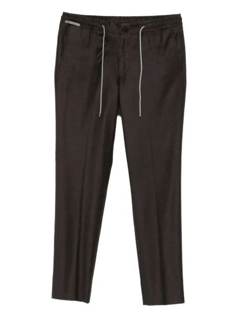 Corneliani drawstring-waistband trousers