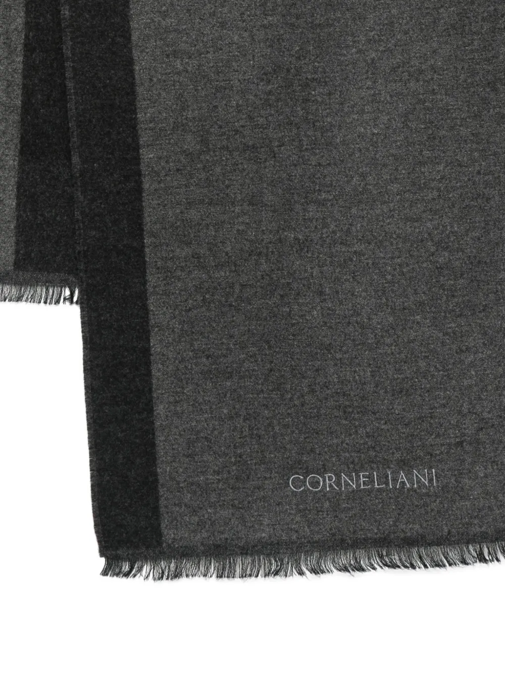 Corneliani Wollen sjaal - Grijs