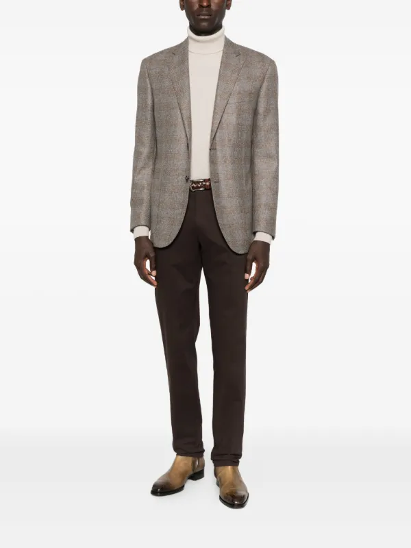 コルネリアーニ　チェック柄ジャケット　美品 コルネリアーニ チェック柄ジャケット 美品 2025年最新