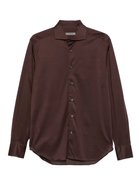 Corneliani long-sleeved button-fastening shirt