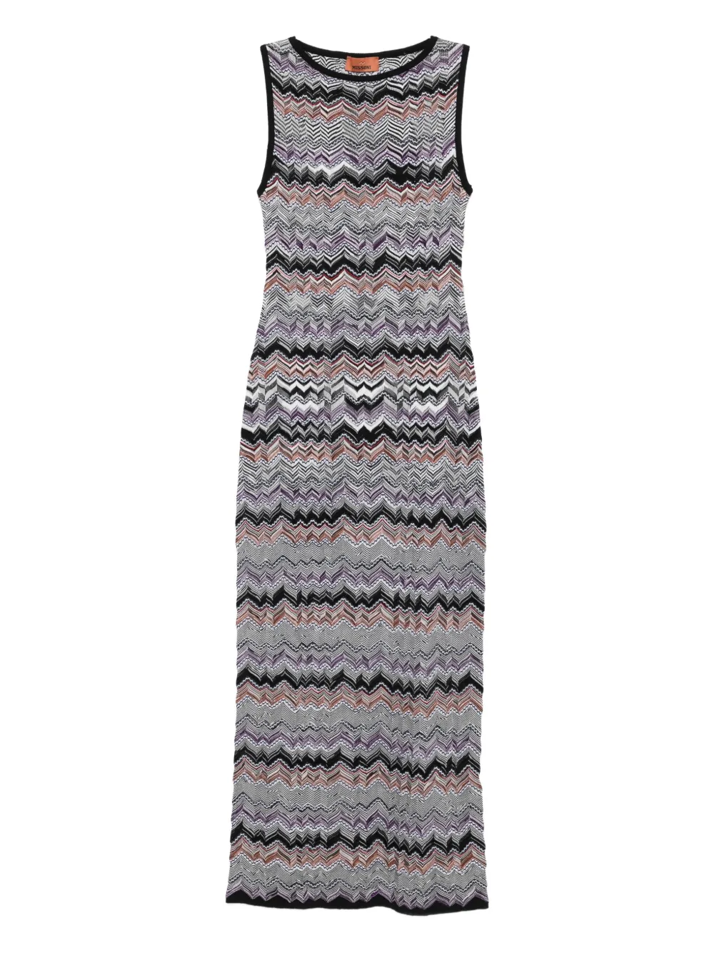 Missoni zigzag-pattern dress | Black | Image 1