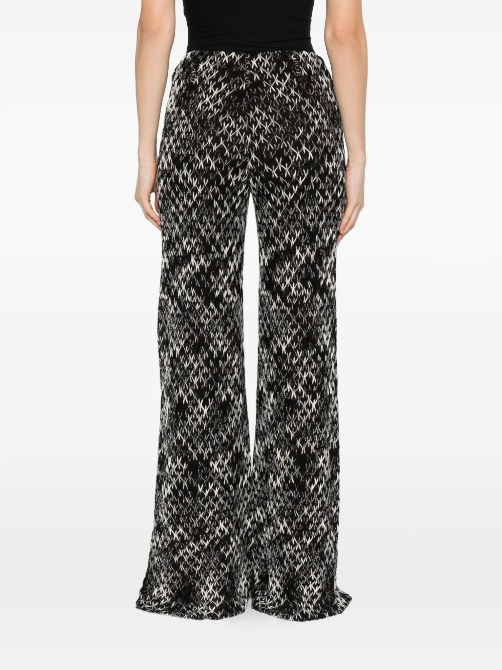 Missoni Broek met jacquard-patroon Bruin