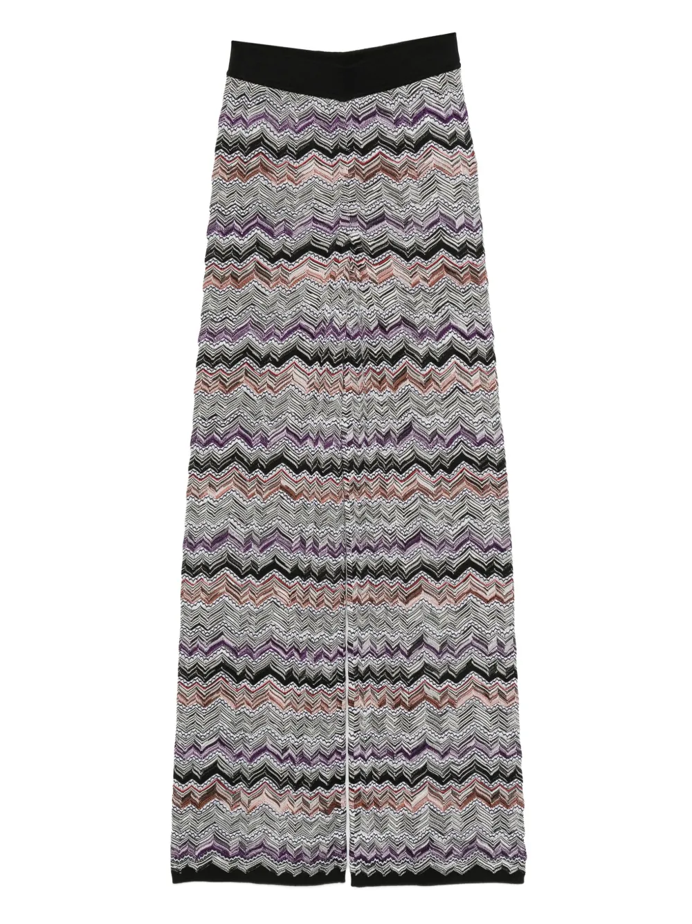 Missoni Broek met zigzag-patroon Zwart