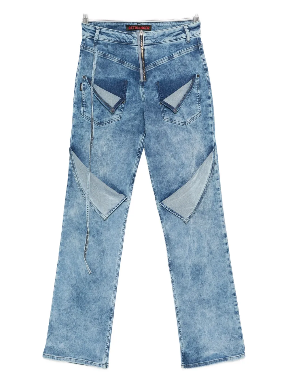 Ottolinger Jeans met rits Blauw