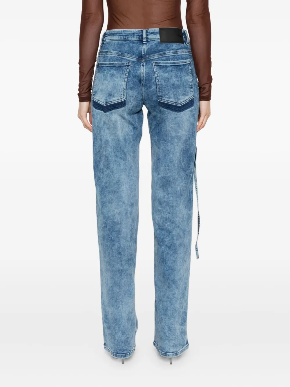 Ottolinger Jeans met rits Blauw