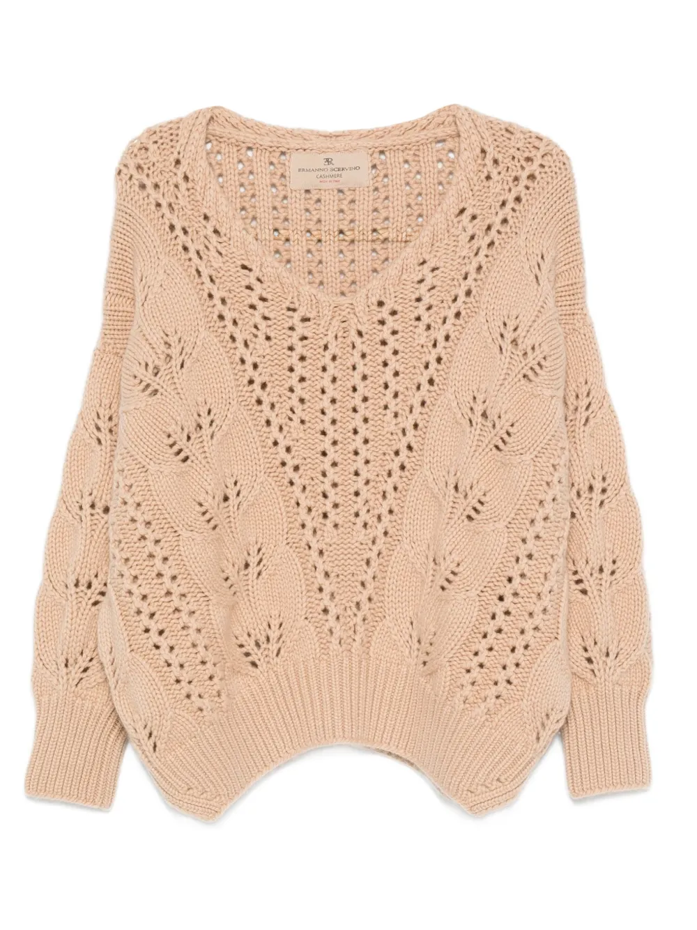 Ermanno Scervino open-knit jumper | Neutrals | Image 1