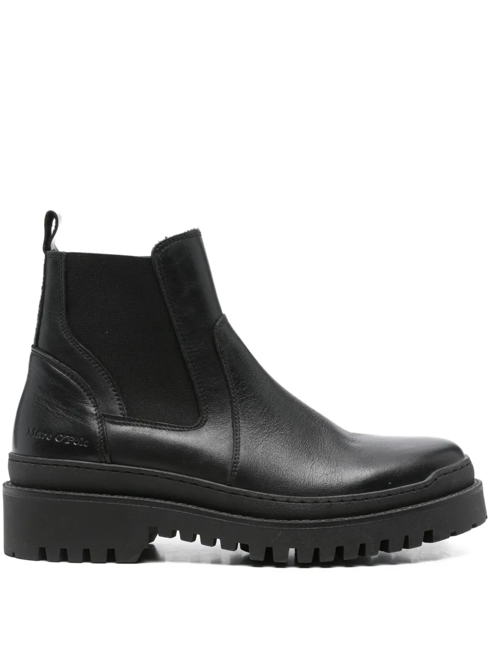 Marc O'Polo elasticated-panel boots Black