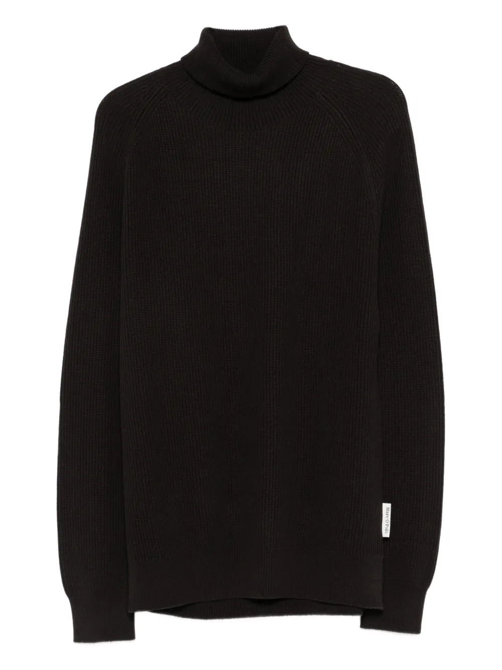 Marc O'Polo roll-neck ribbed-knit sweater | Brown | Image 1