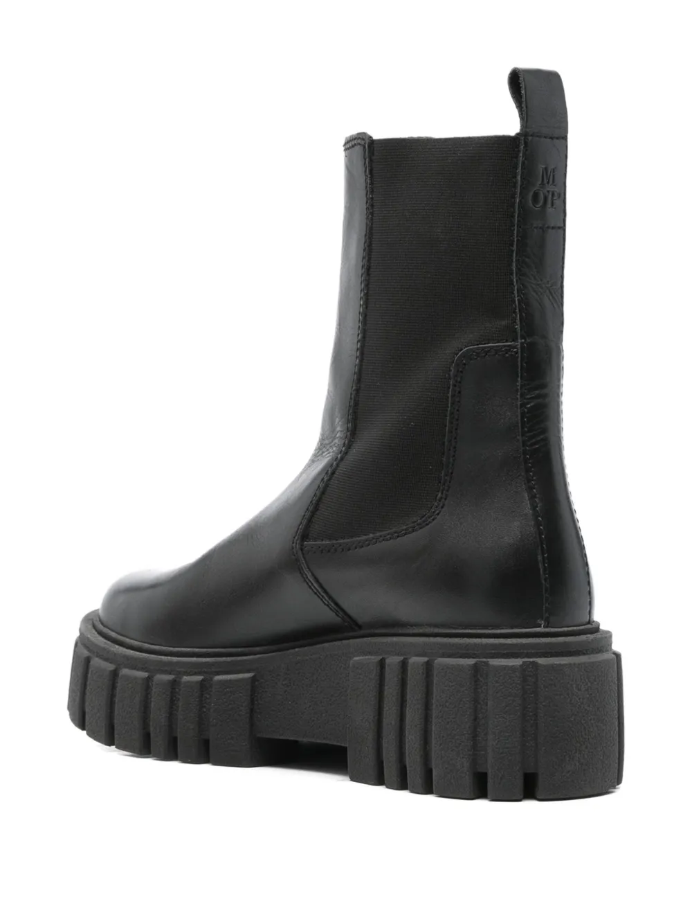 Marc O'Polo 55mm elastic-panelled boots Black