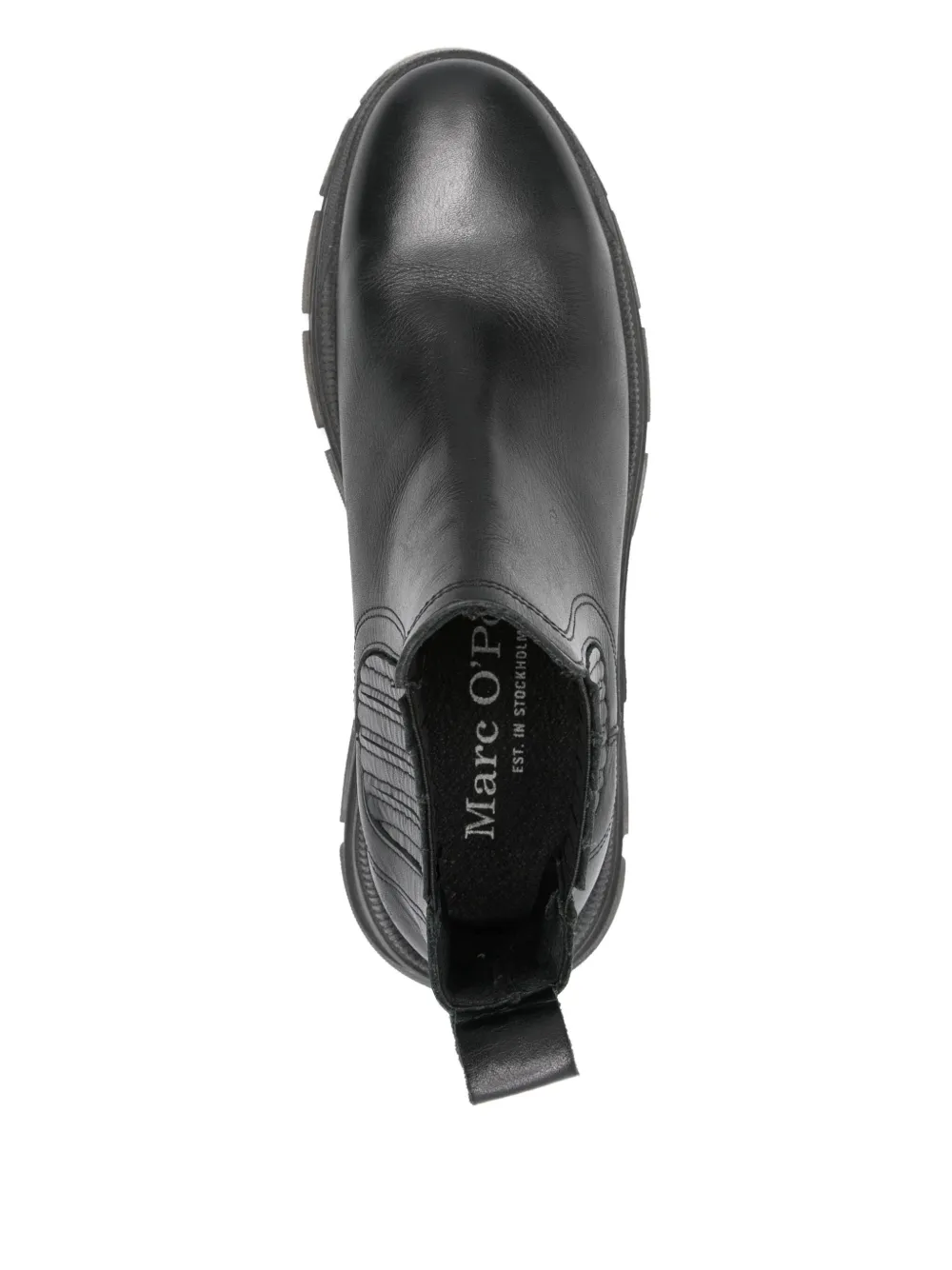 Marc O'Polo elastic-panelled chunky-sole boots Black