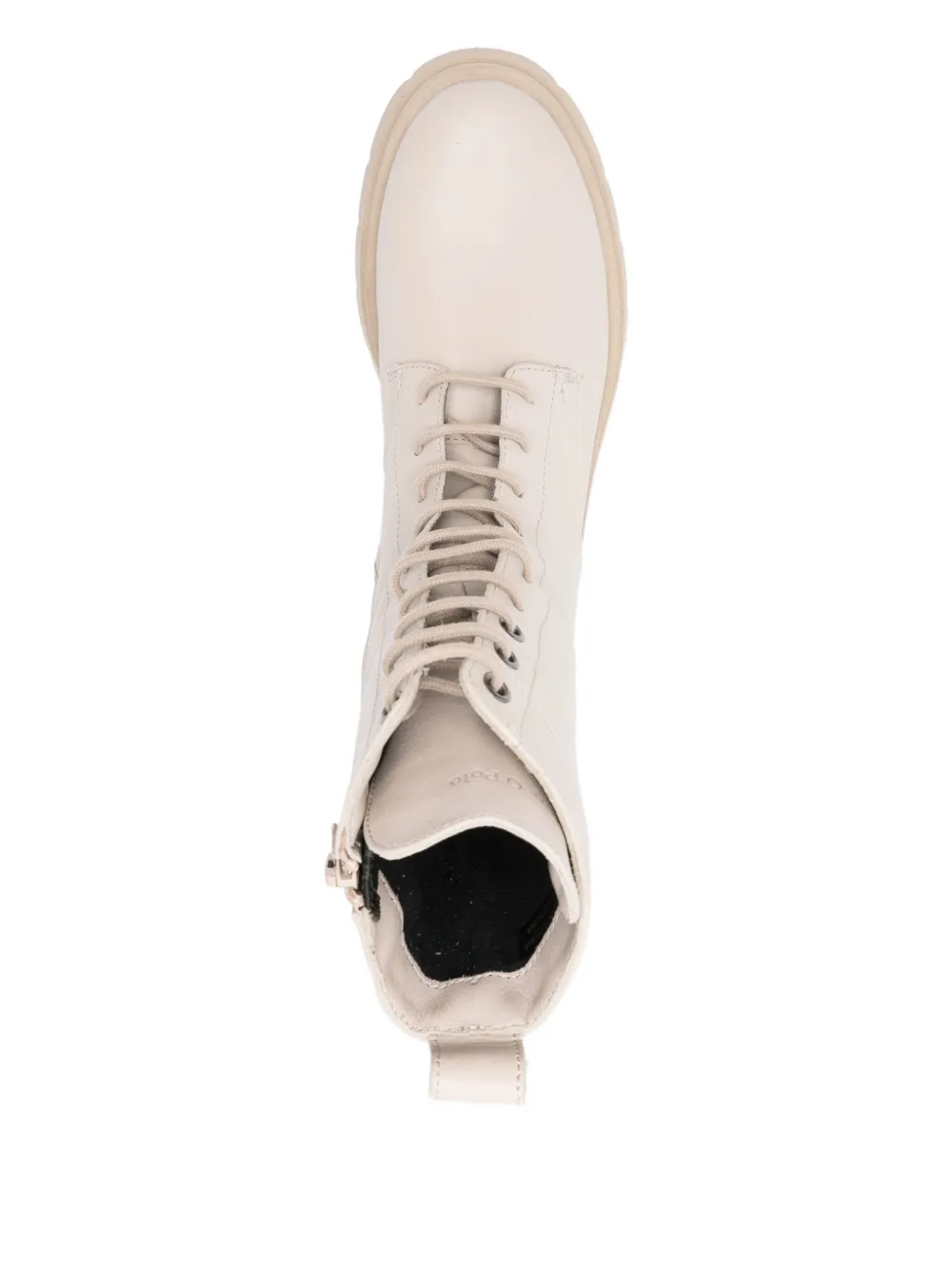 Marc O'polo Lace-up Boots In Neutral
