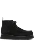 Marc O'Polo lace-up suede boots - Black