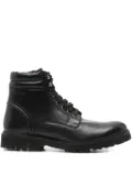 Marc O'Polo lace-up zip boots - Black