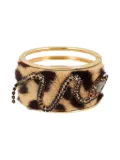 Marta Marzotto snake-embellishment bracelet - Gold