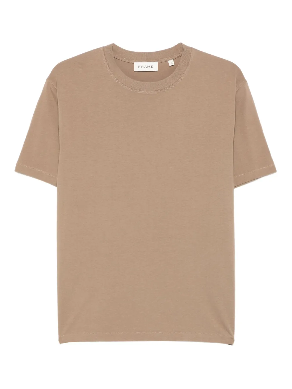 FRAME short-sleeve crew-neck T-shirt | Brown | Image 1