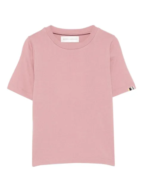 extreme cashmere short-sleeve crew-neck T-shirt