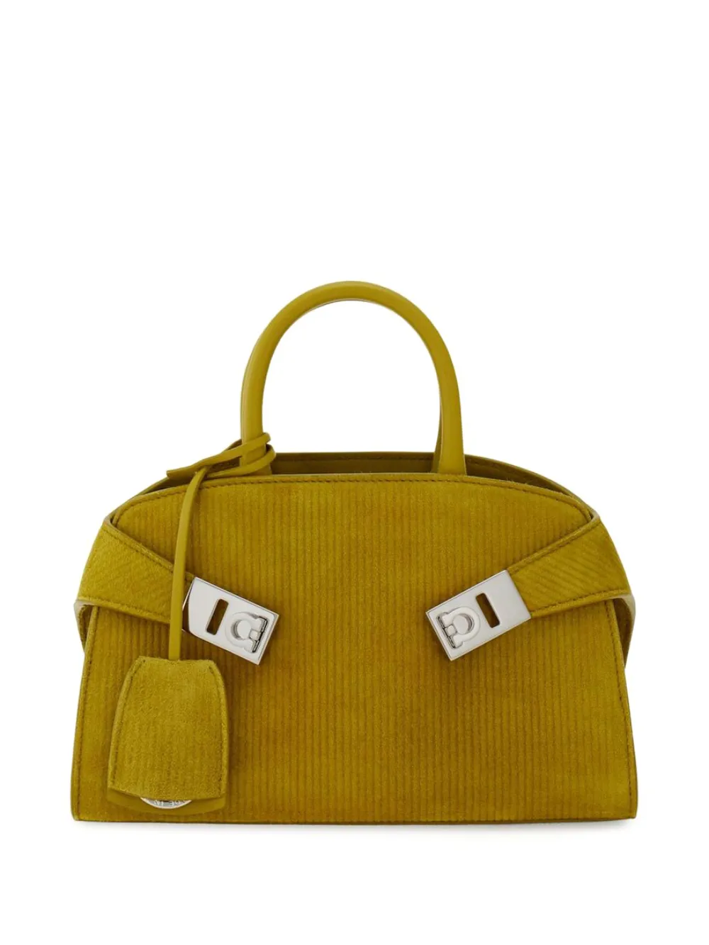 Ferragamo Bolsa tote de camurça | Amarelo | Image 1