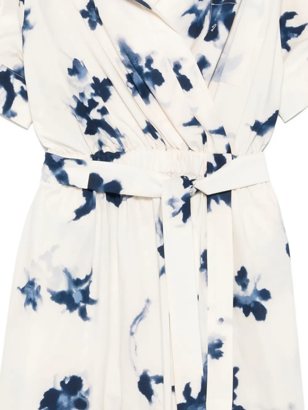 Altuzarra Midi-jurk Berry blue flowers
