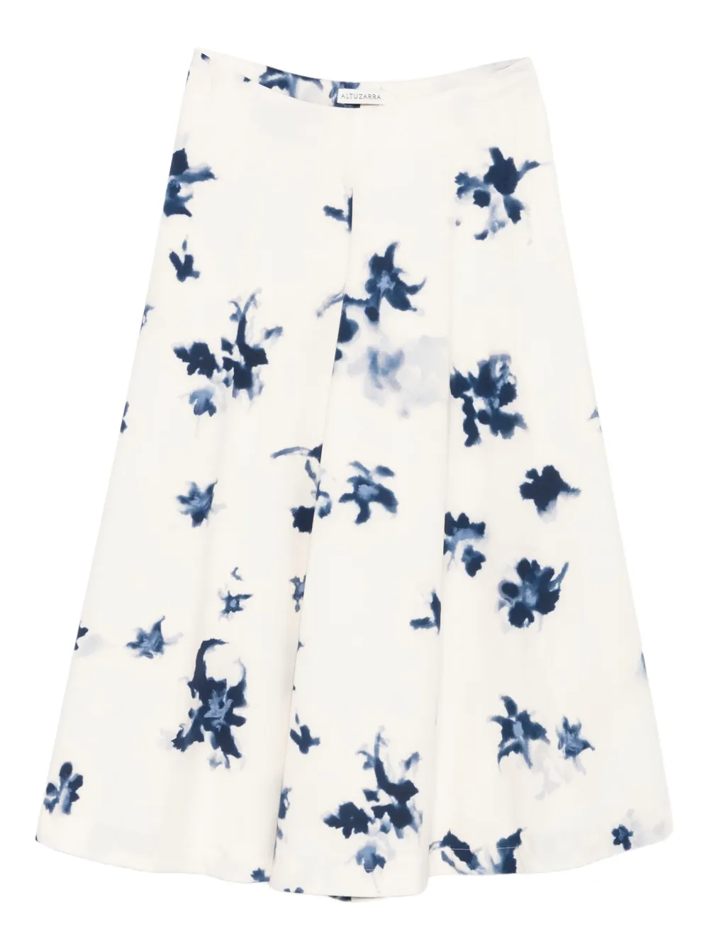 Altuzarra floral-print midi skirt | White | Image 1