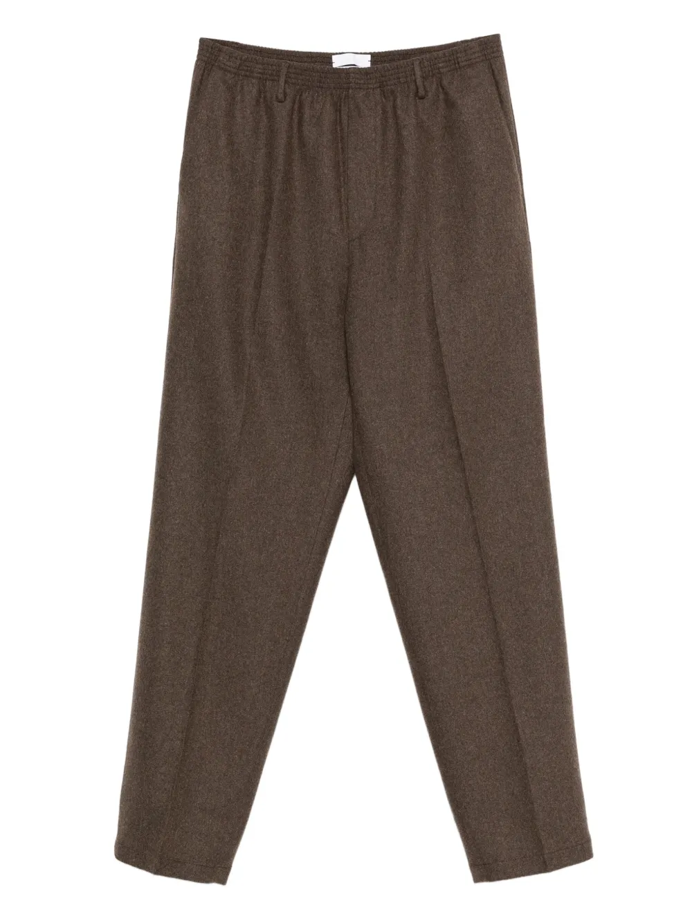 Cellar Door elasticated-waist trousers | Brown | Image 1