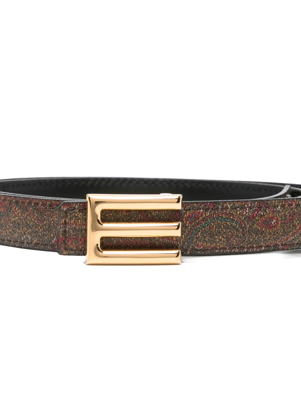 ETRO Riem met paisley-print Bruin