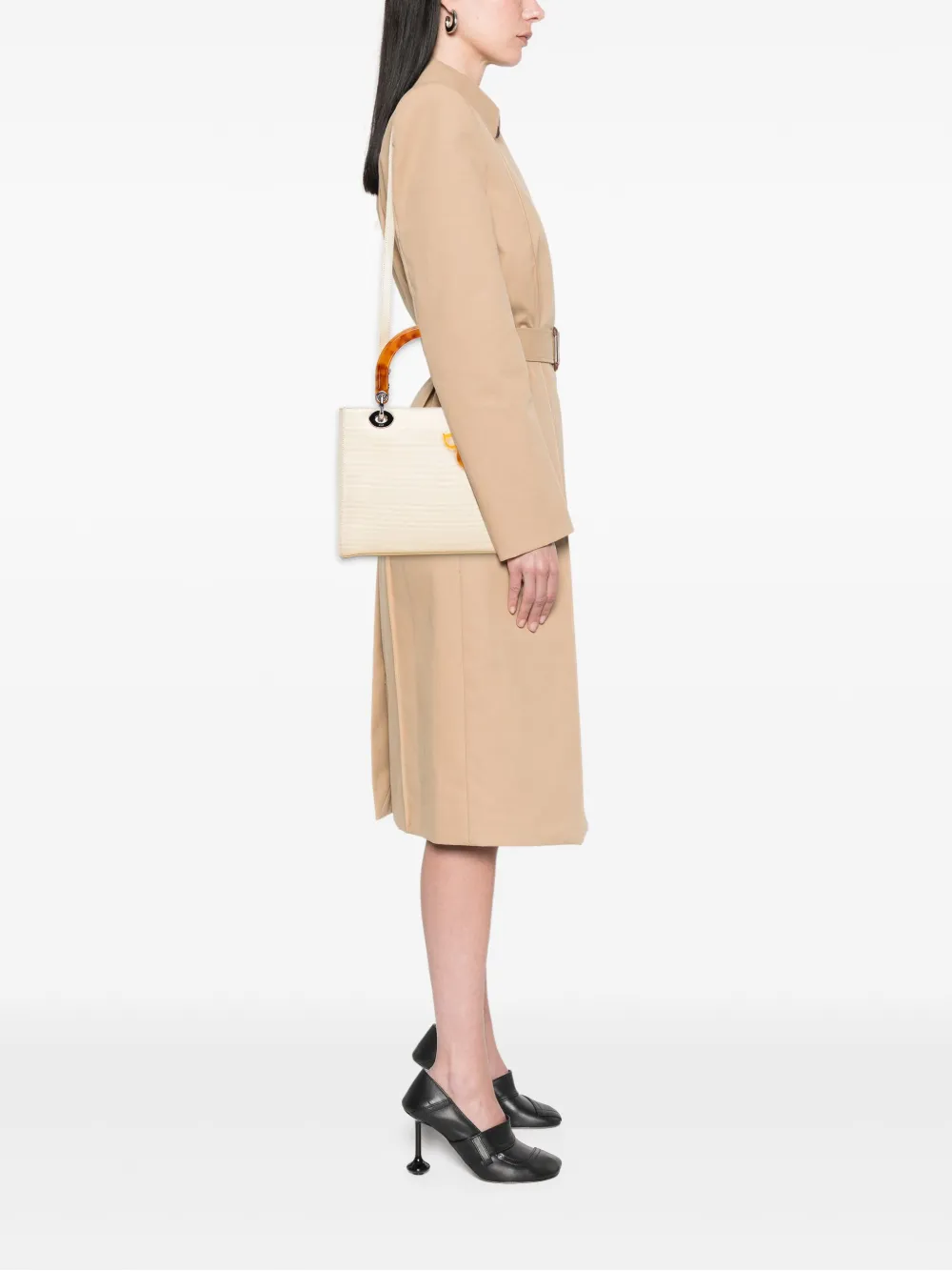 Christian Dior Pre-Owned 1998 Medium Canvas Lady Dior satchel | Pre-Owned | Image 2