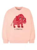 Mini Rodini elephant-print sweatshirt - ROSA