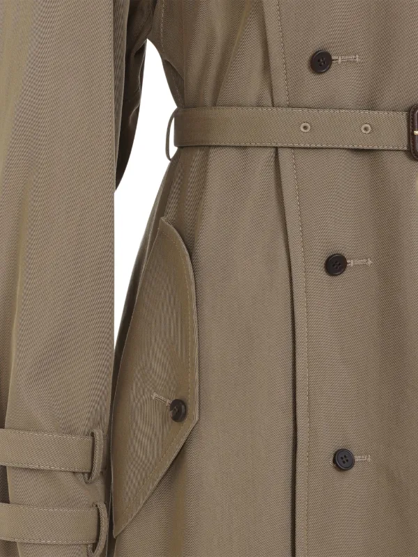 CARVEN カルヴェン ダブル ブレスト ウール コート CABaN ライトウールギャバジン ダブルブレストジャケット