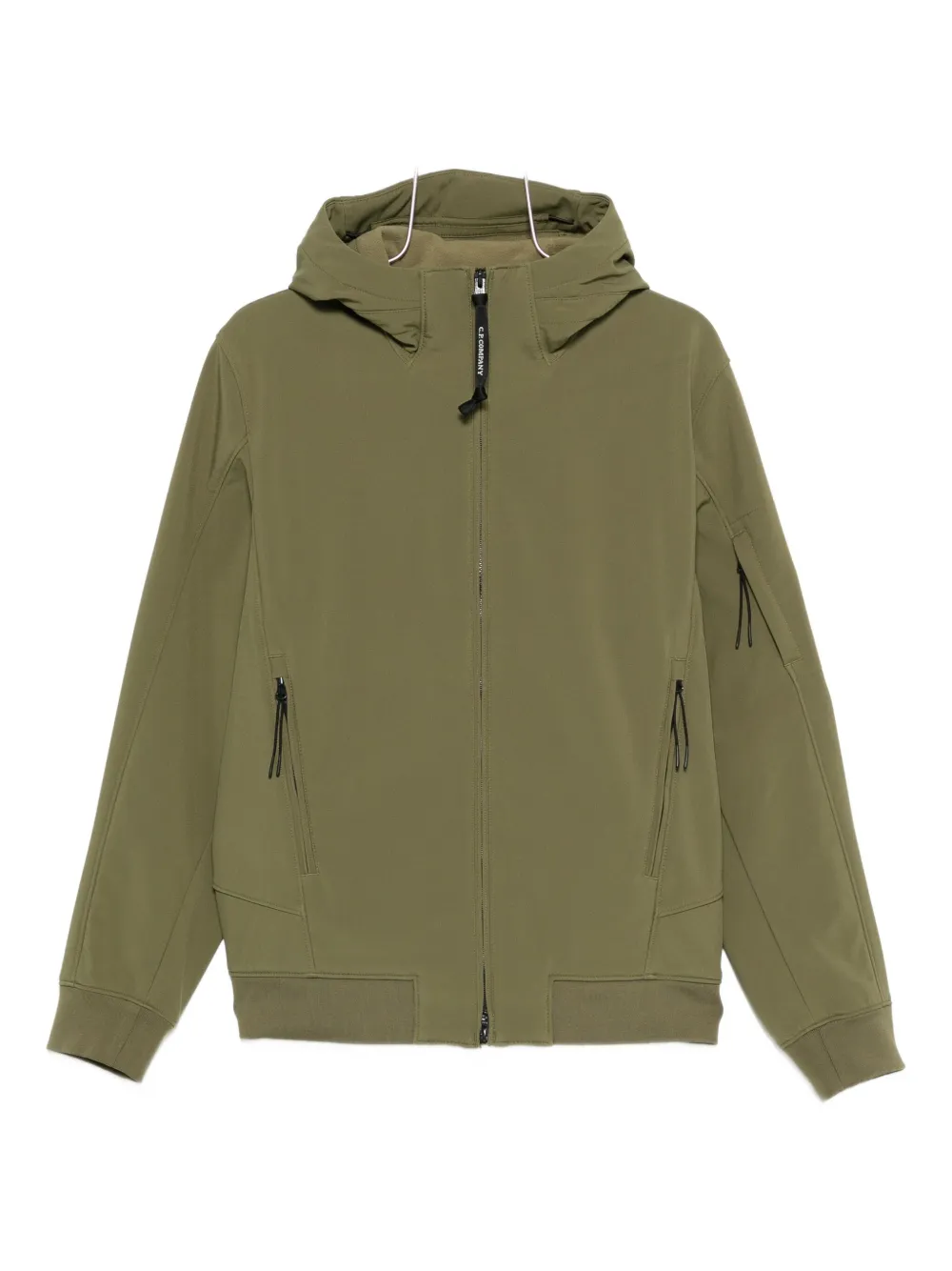 C.p. Company Kapuzenjacke Mit Reissverschluss In Green