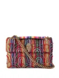Kurt Geiger London medium Kensington beaded cross body bag - Red