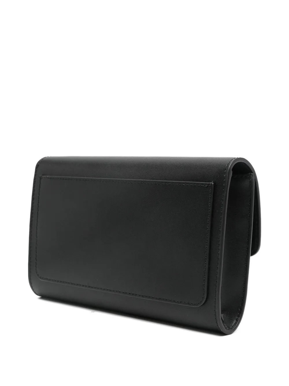 Furla Leather Cross Body Bag In Black