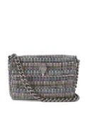 Kurt Geiger London crystal-embellished cross body bag - Blue