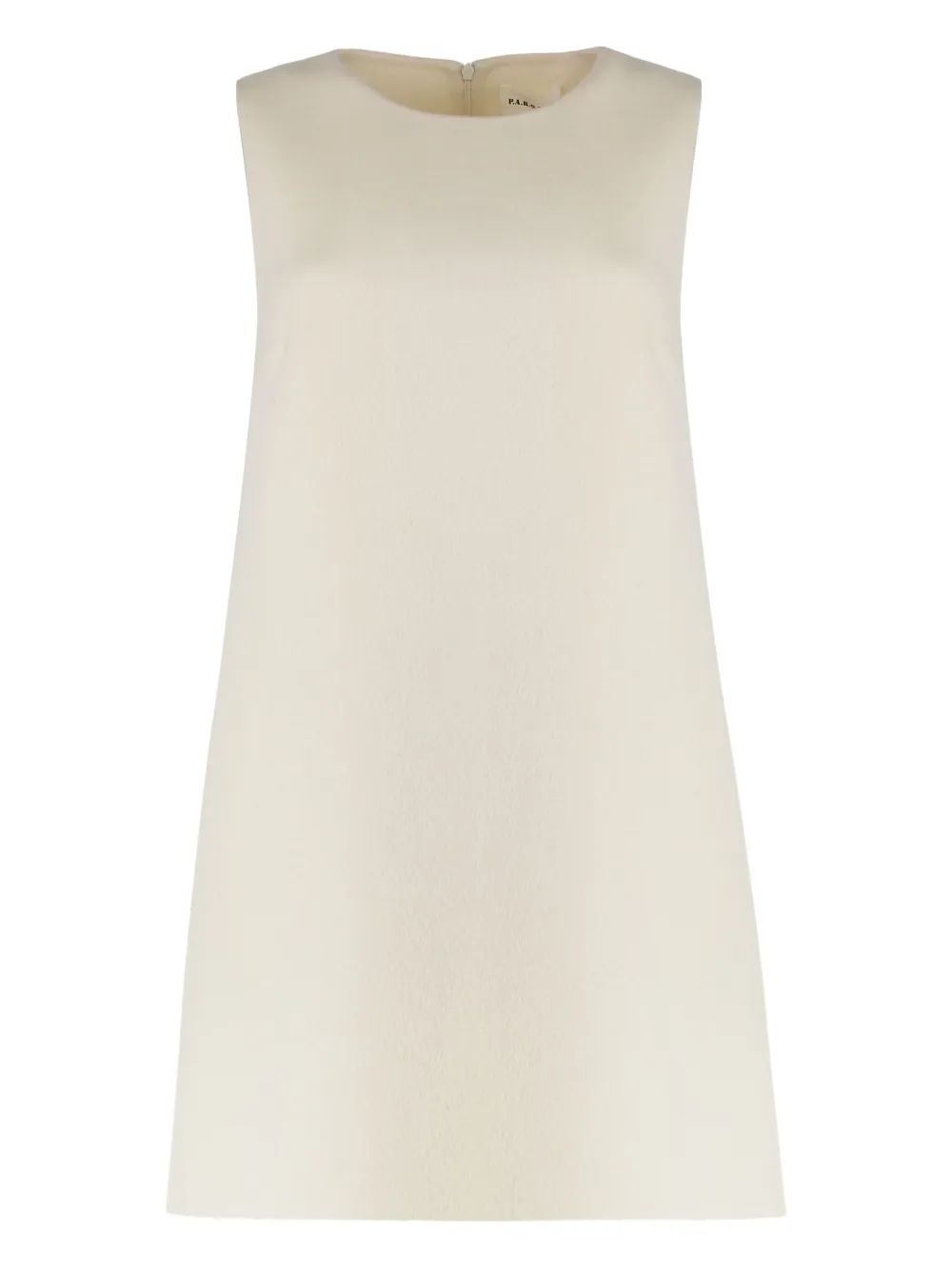 P.A.R.O.S.H. sleeveless mini dress Wit