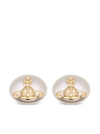 え*︎様 Vivienne Westwood オーブ パール ピアス Vivienne Westwood Orb パール ピアス | ゴールドトーン | FARFETCH JP