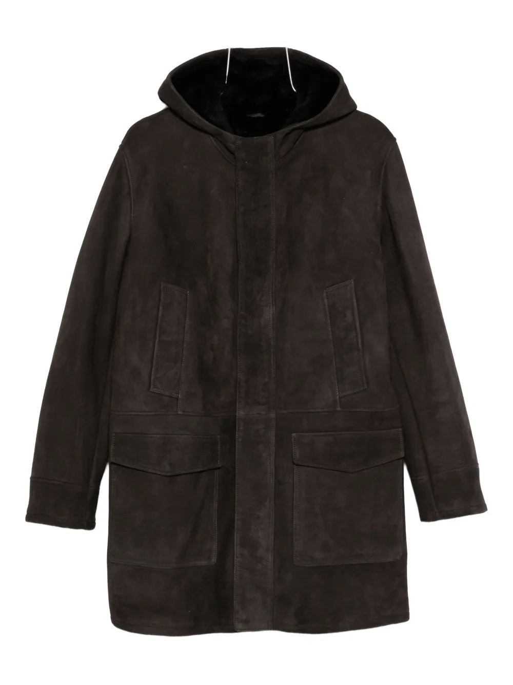 Arma Cappotto con cappuccio - Marrone