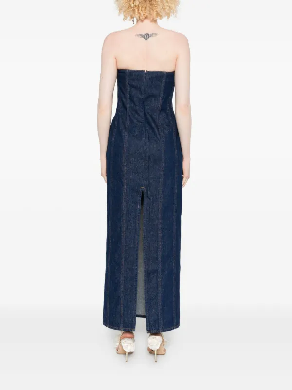 blue magda butrym dress Sleeveless Mini Dress