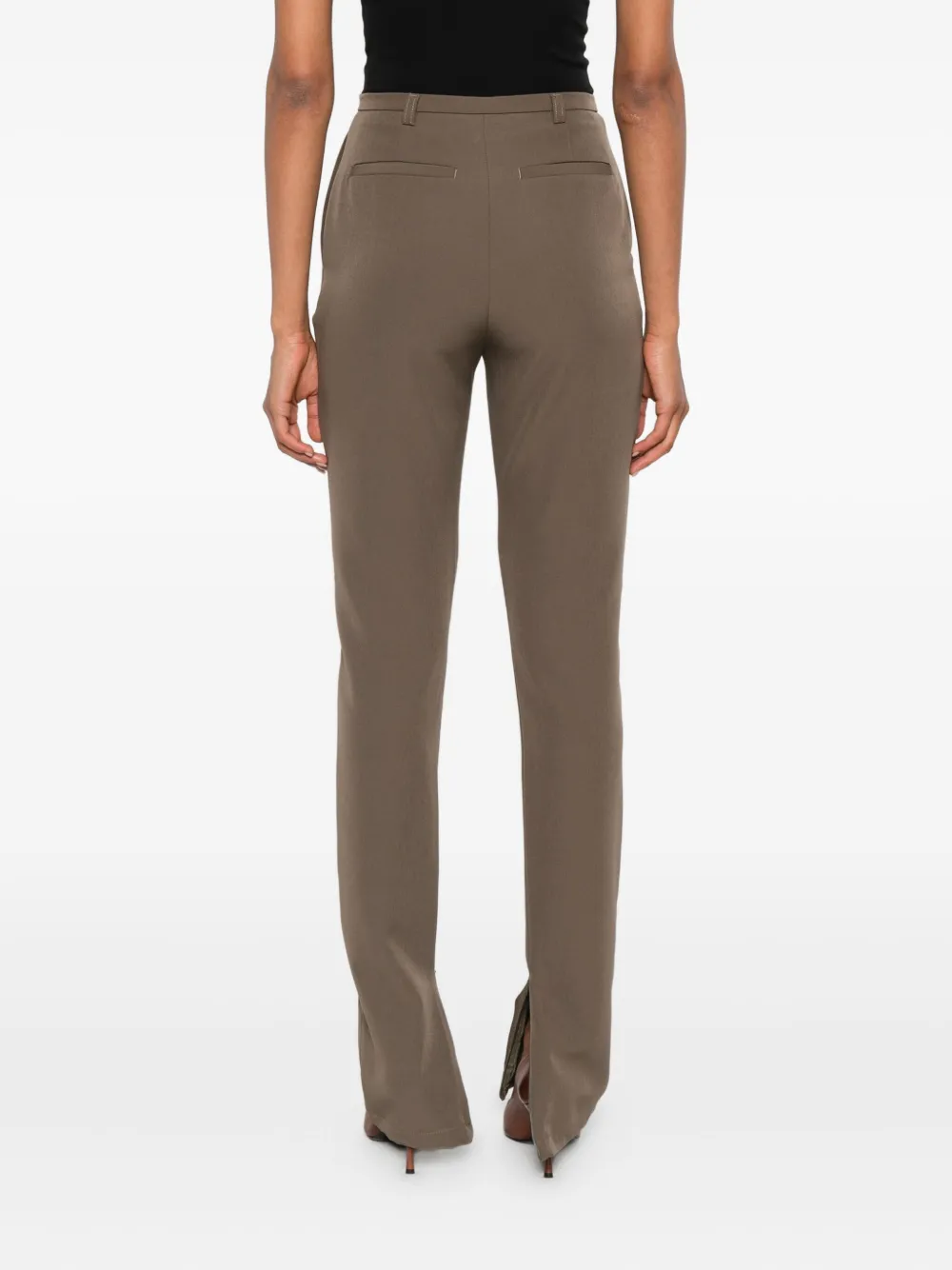 THELATEST Broek met rits Beige