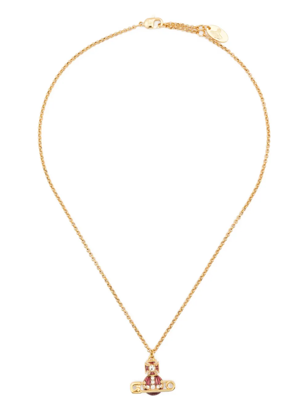 Vivienne Westwood Kitty pendant necklace | Gold | Image 1