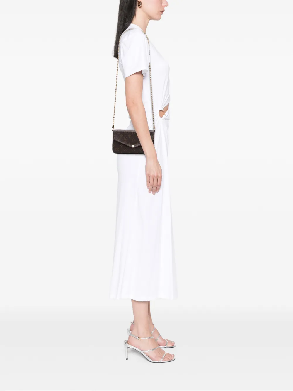 Louis Vuitton Pre-Owned Borsa a tracolla Felicie con monogramma 2018 | Pre-owned | Image 2